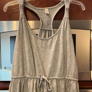 Racerback cotton dress